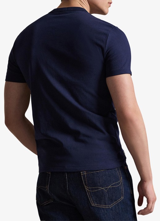 Ralph Lauren T-shirt met logo - achterkant 3 cruise navy / donkerblauw