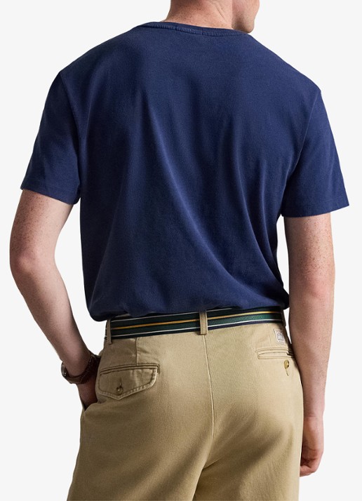 Ralph Lauren T-shirt met logo - achterkant 3 cruise navy / donkerblauw