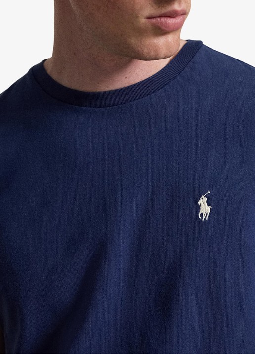 Ralph Lauren T-shirt met logo - detail 2 cruise navy / donkerblauw