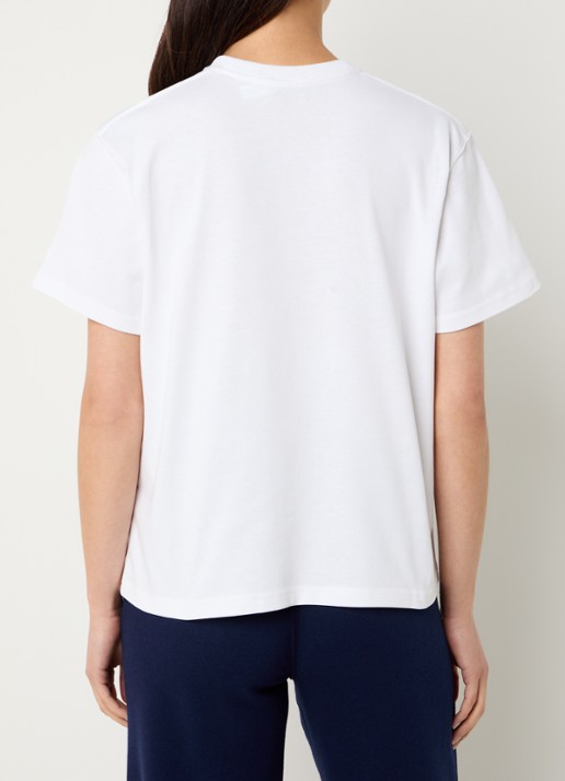 Ralph Lauren T-shirt met logoborduring - achterkant 3 wit