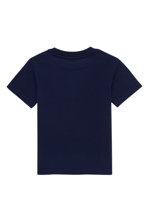 Ralph Lauren T-shirt met logoborduring - voorkant 2 donkerblauw