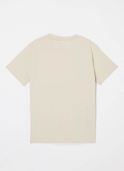 Ralph Lauren T-shirt met logoborduring - voorkant 2 zand