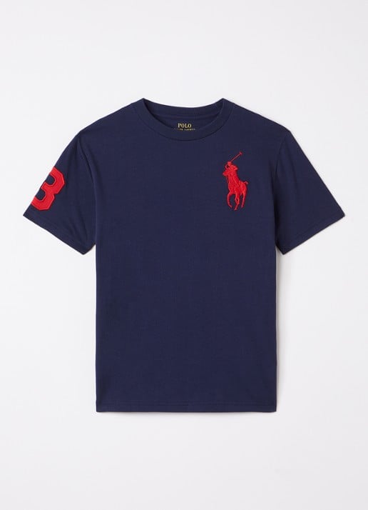 Ralph Lauren T-shirt met logoborduring