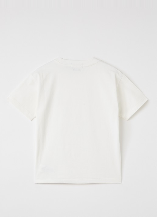 Ralph Lauren T-shirt met logoborduring - voorkant 2 ivoor