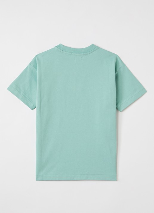 Ralph Lauren T-shirt met logoborduring - voorkant 2 mint