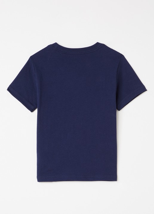 Ralph Lauren T-shirt met logoborduring - voorkant 2 royalblauw
