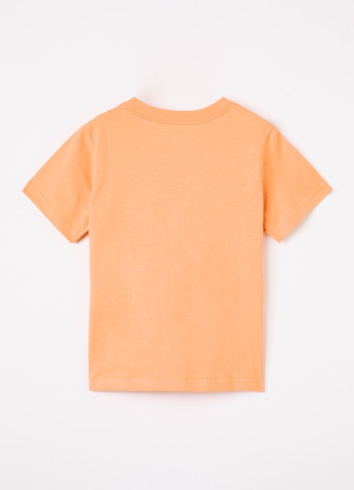 Ralph Lauren T-shirt met logoborduring - voorkant 2 orange