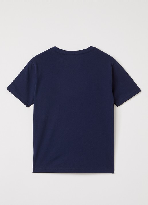 Ralph Lauren T-shirt met logoborduring - voorkant 2 donkerblauw