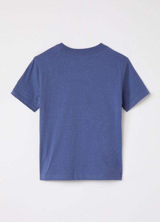 Ralph Lauren T-shirt met logoborduring - voorkant 2 blauw