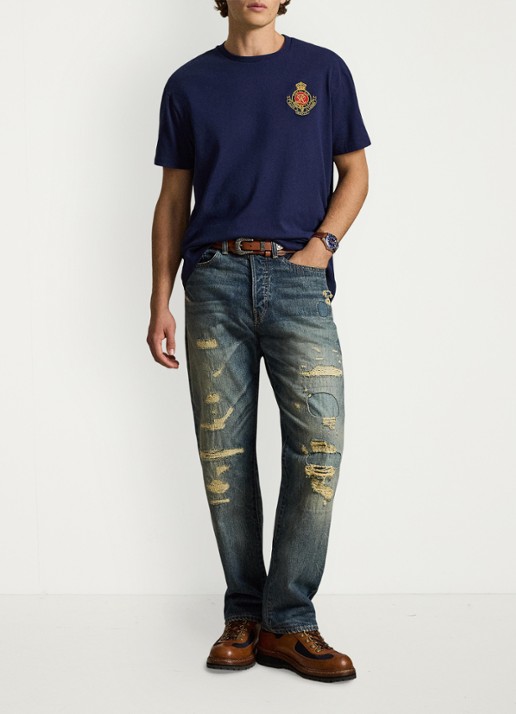 Ralph Lauren T-shirt met logoborduring