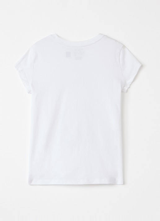 Ralph Lauren T-shirt met logoprint - voorkant 2 wit