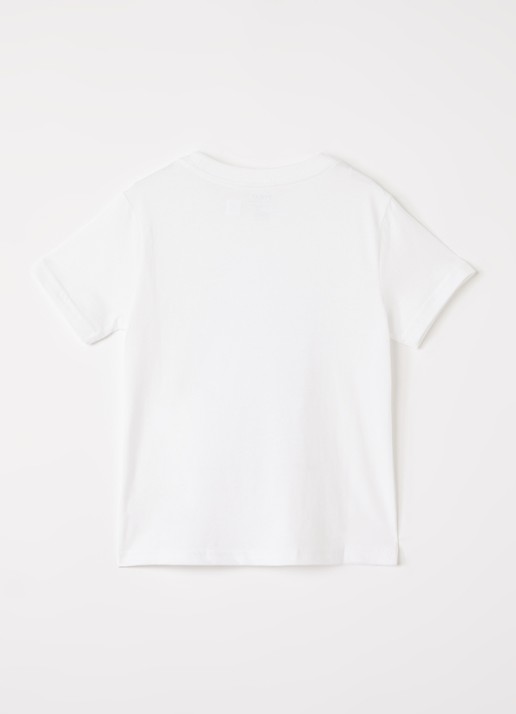 Ralph Lauren T-shirt met logoprint  - voorkant 2 wit