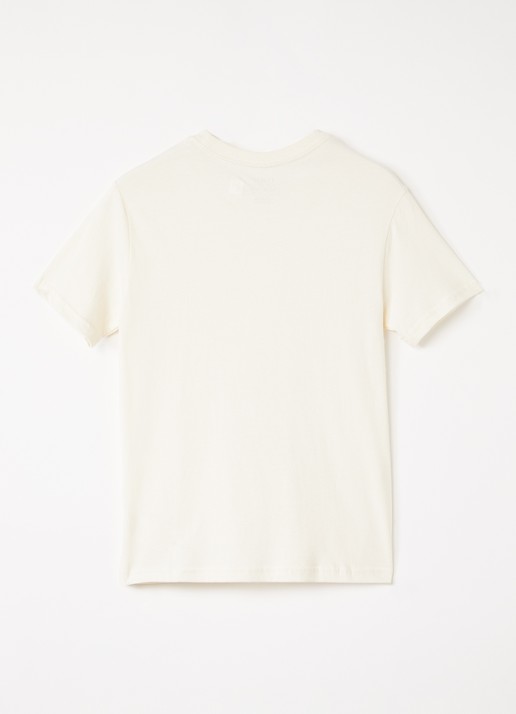 Ralph Lauren T-shirt met logoprint - voorkant 2 gebroken wit