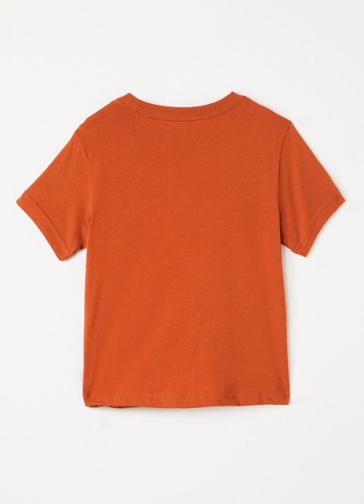 Ralph Lauren T-shirt met logoprint - voorkant 2 orange