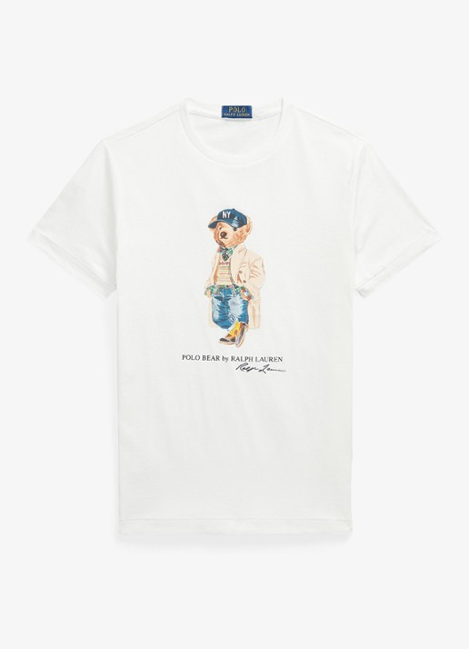 Ralph Lauren T-shirt met logoprint - voorkant 2 white / wit