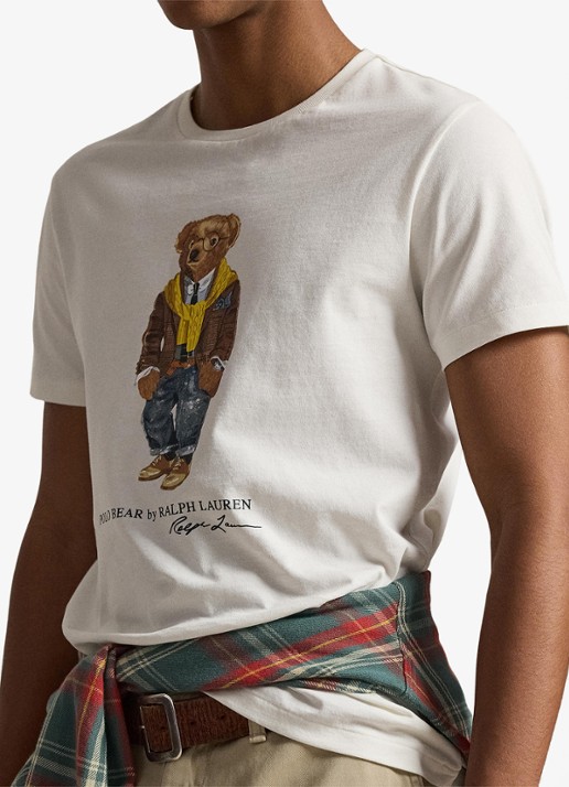 Ralph Lauren T-shirt met print - detail 5 nevis hudsn valley / wit