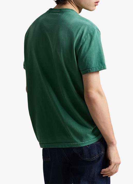 Ralph Lauren T-shirt met print - achterkant 5 antique green-2xrt