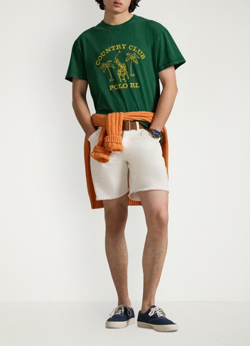 Ralph Lauren T-shirt met print - voorkant 2 new forest-2z8d