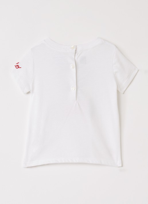 Ralph Lauren T-shirt met print - voorkant 2 rood