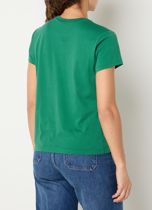 Ralph Lauren T-shirt met ronde hals - achterkant groen