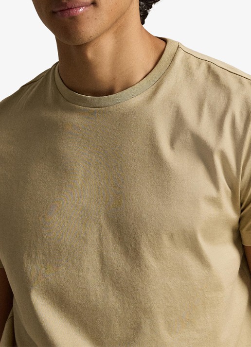 Ralph Lauren T-shirt met ronde hals - detail 4 coastal beige / beige