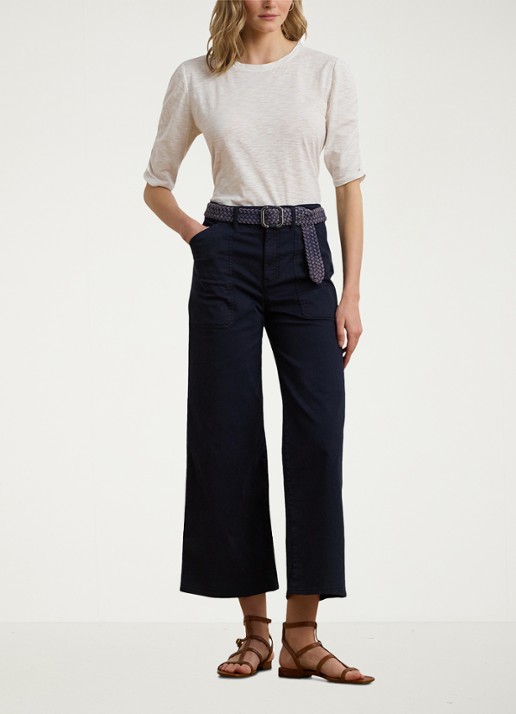 Ralph Lauren T-shirt met stretch - voorkant 2 wit