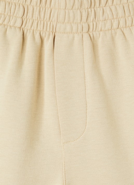 Ralph Lauren Tapered fit joggingbroek met logoborduring - detail beige