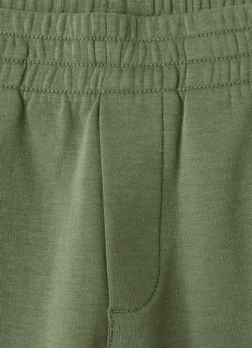 Ralph Lauren Tapered fit joggingbroek met logoborduring - detail legergroen