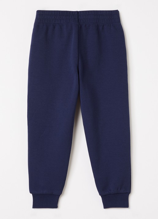 Ralph Lauren Tapered fit joggingbroek met logoborduring - voorkant 3 donkerblauw