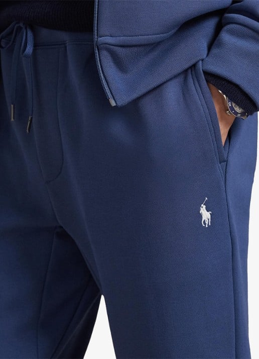 Ralph Lauren Tapered fit joggingbroek met logoborduring - detail 2 night navy
