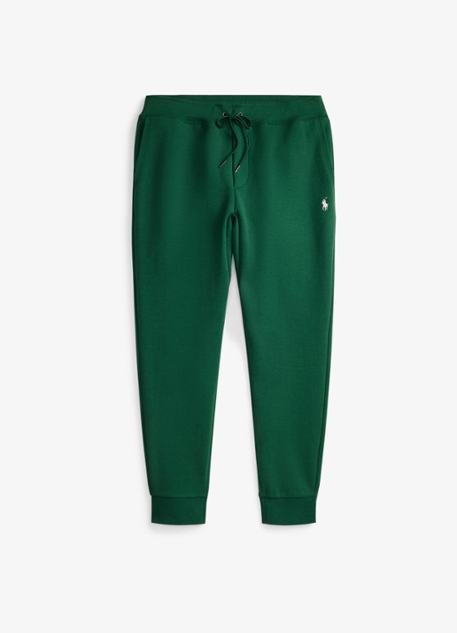 Ralph Lauren Tapered fit joggingbroek met logoborduring - voorkant 4 new forest