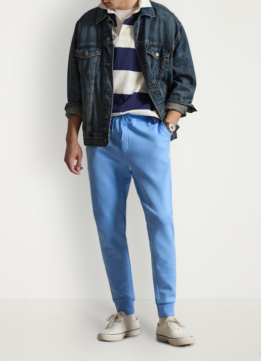 Ralph Lauren Tapered fit joggingbroek met logoborduring