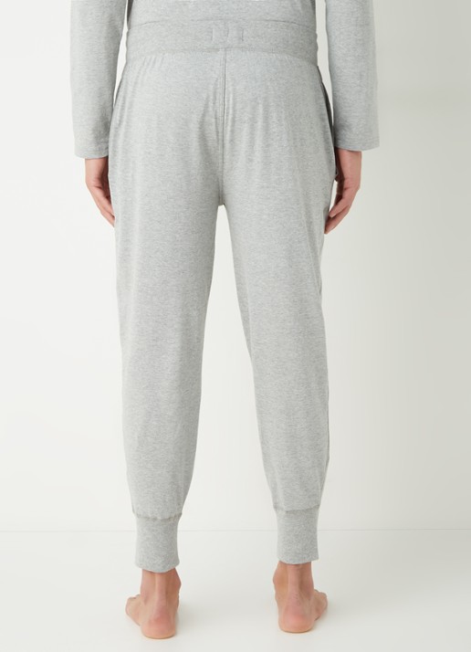 Ralph Lauren Tapered fit loungebroek met steekzakken en logo - achterkant 5 grijs