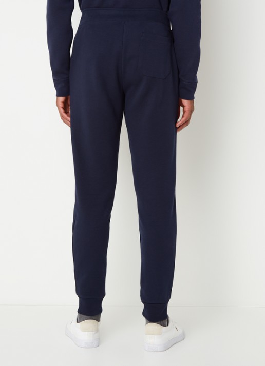 Ralph Lauren Tapered joggingbroek met logo - achterkant 4 aviator navy / donkerblauw