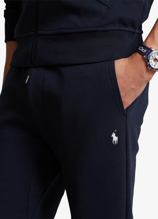 Ralph Lauren Tapered joggingbroek met logo - detail 9 aviator navy / donkerblauw
