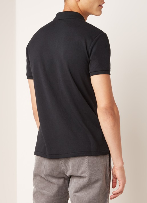 Ralph Lauren The Earth regular fit polo vervaardigd uit gerecycled plastic  - achterkant 4 black
