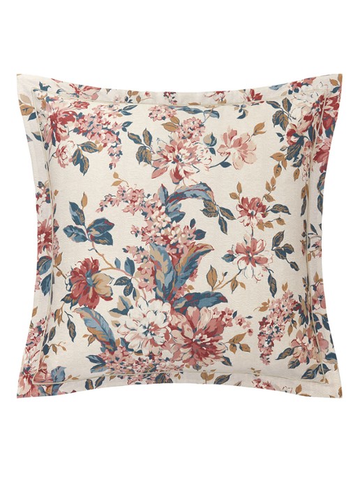 Ralph Lauren Tilly kussensloop van katoen 300TC - voorkant 2 multicolor