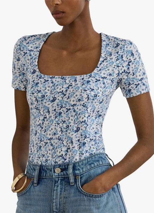 Ralph Lauren Top met bloemenprint