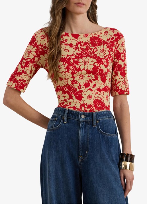 Ralph Lauren Top met bloemenprint