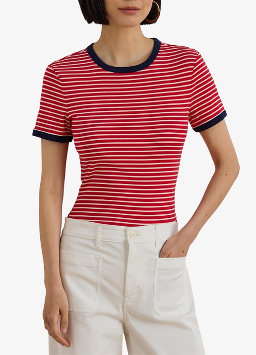 Ralph Lauren Top met streepprint