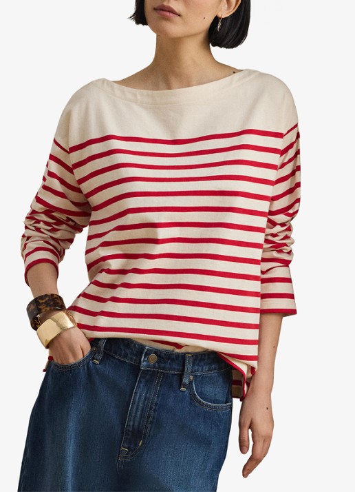 Ralph Lauren Top met streepprint