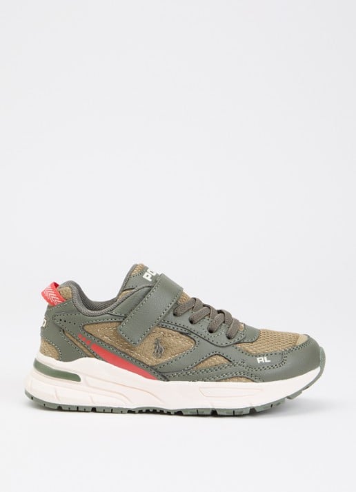 Ralph Lauren Trackster 275 sneaker met mesh details en logo