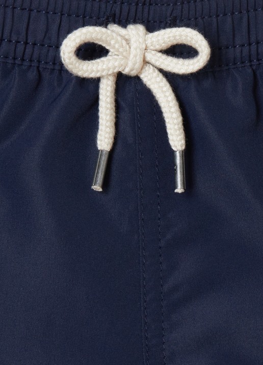 Ralph Lauren Traveler zwembroek met steekzakken en logo - detail 3 donkerblauw