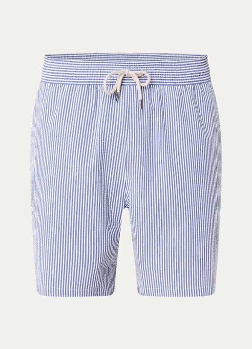 Ralph Lauren Traveler zwemshorts met streepprint en steekzakken