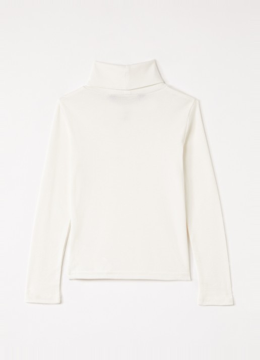 Ralph Lauren Trui met col - voorkant 2 beige