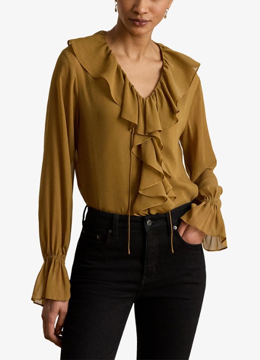 Ralph Lauren Tuniek met ruches