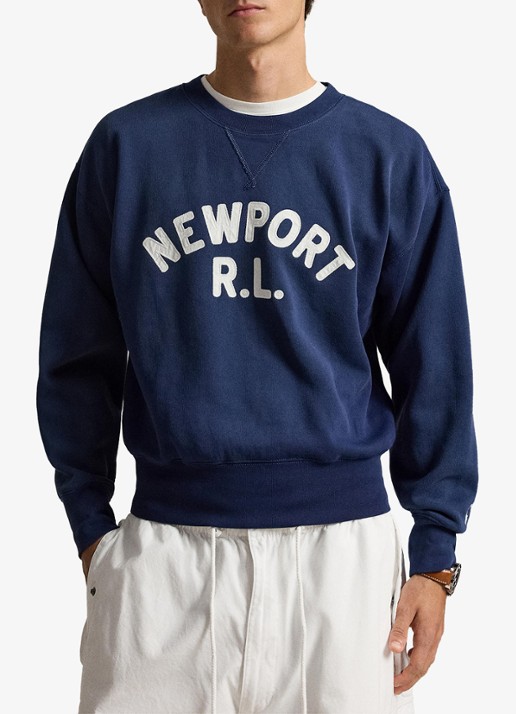 Ralph Lauren Vintage fit sweater met logoprint