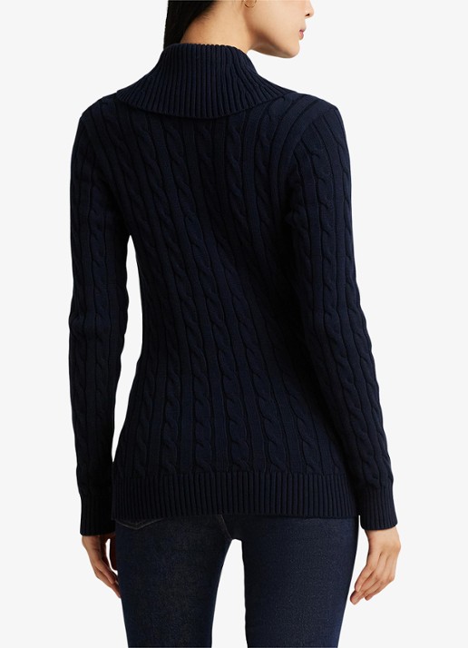 Ralph Lauren W SWEATERS - achterkant 3 donkerblauw