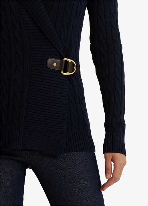 Ralph Lauren W SWEATERS - detail 2 donkerblauw