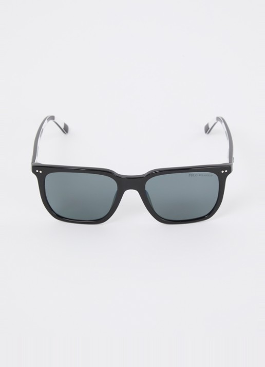 Ralph Lauren Wayfarer zonnebril gepolariseerd PH4224U  - detail 3 zwart